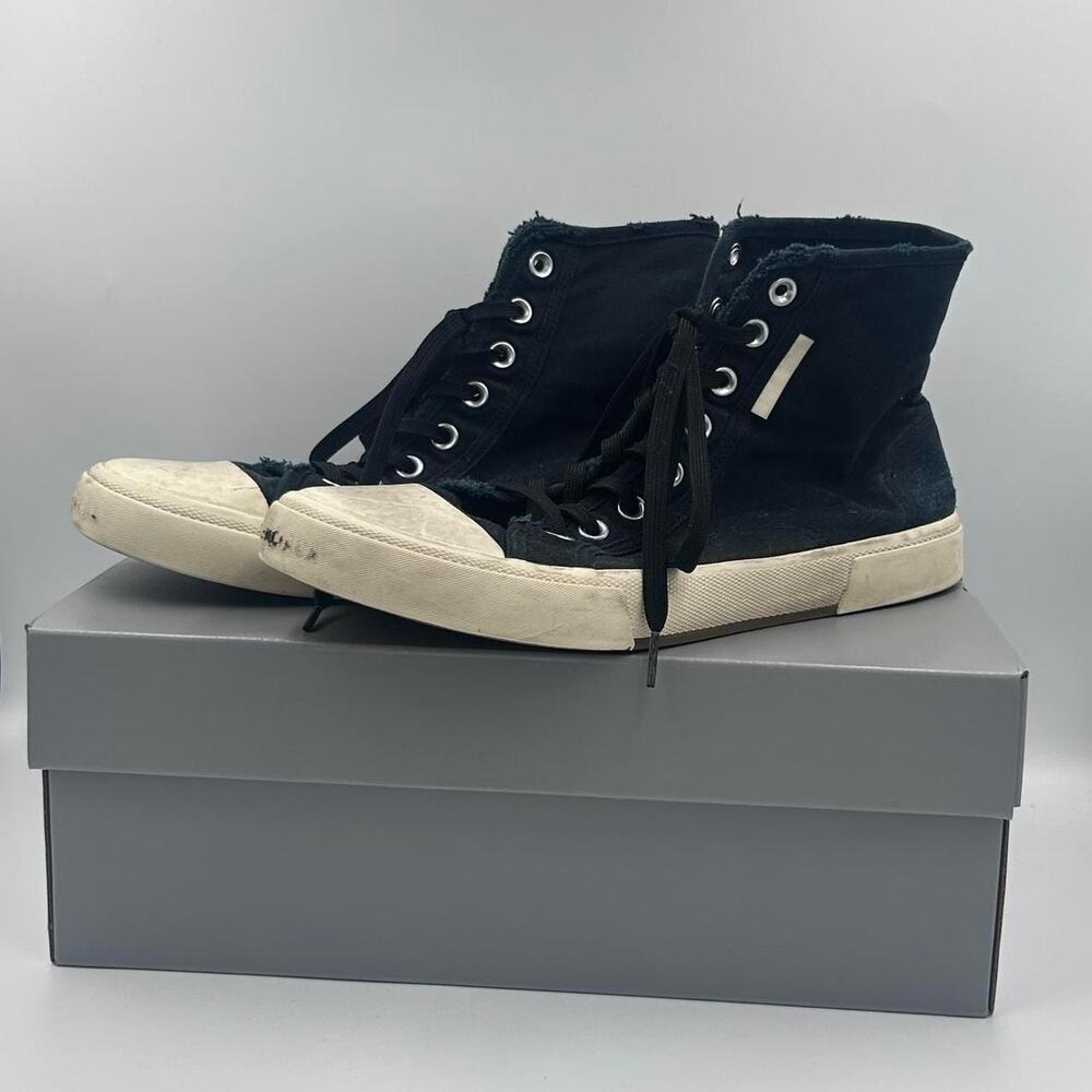 Balenciaga Men's Black Trainers Sneakers Hi-Tops sz 10 43 EU
